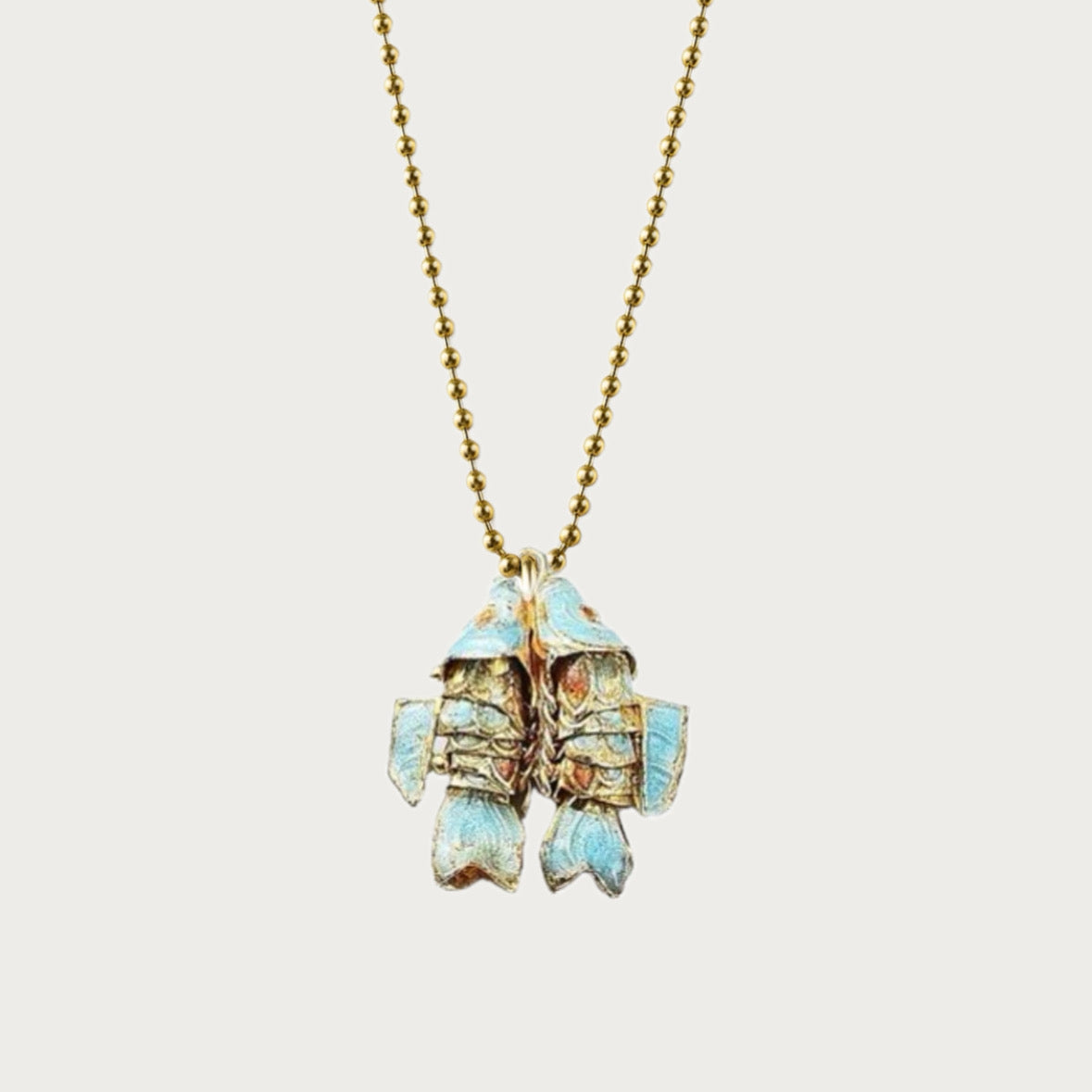 Mystic Lagoon Koi Necklace Mini