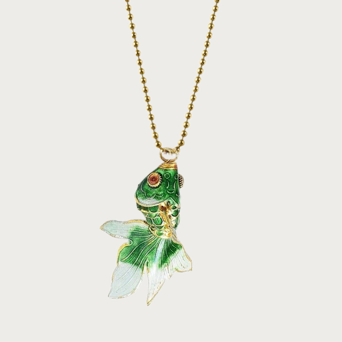 Mystic Lagoon Koi Necklace Big