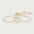 Minimal Heart Bracelet