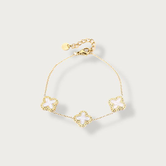 Clover Blanc Bracelet