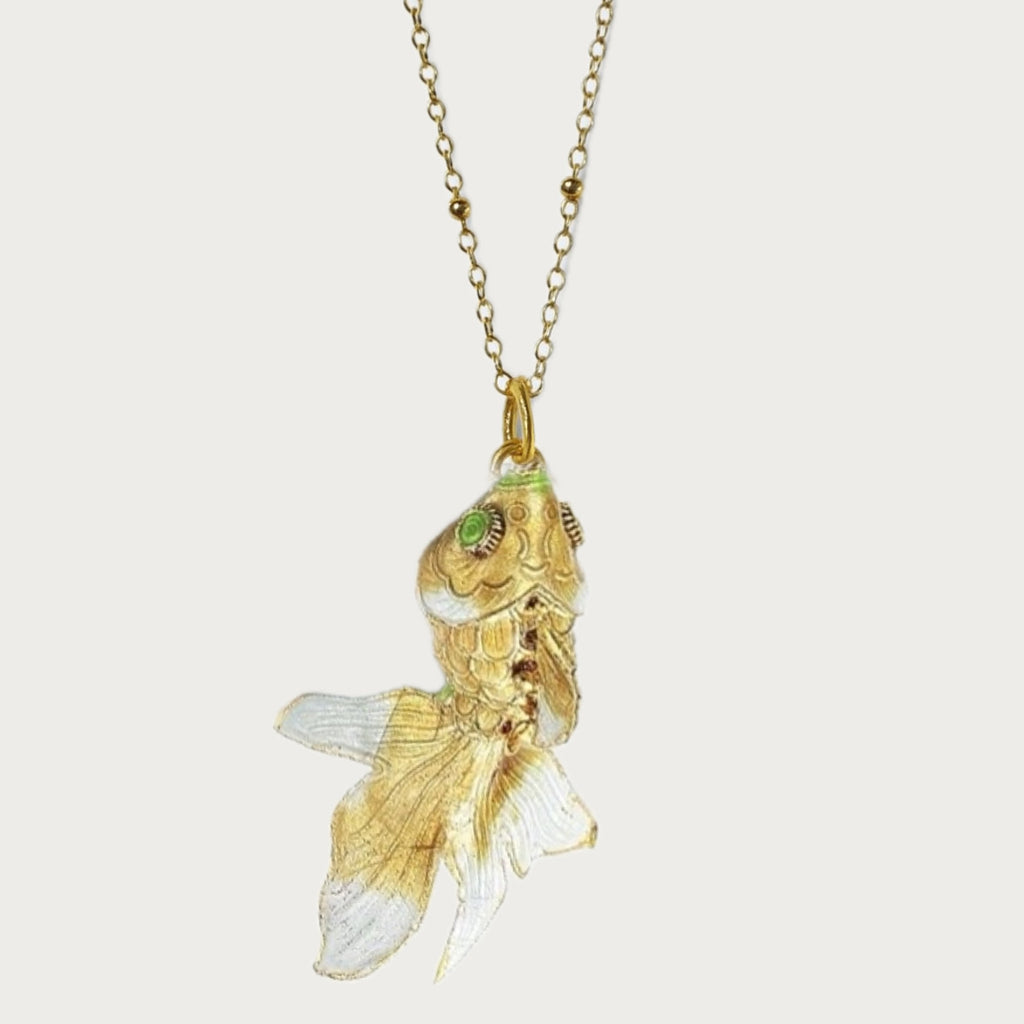 Mystic Lagoon Koi Necklace Big