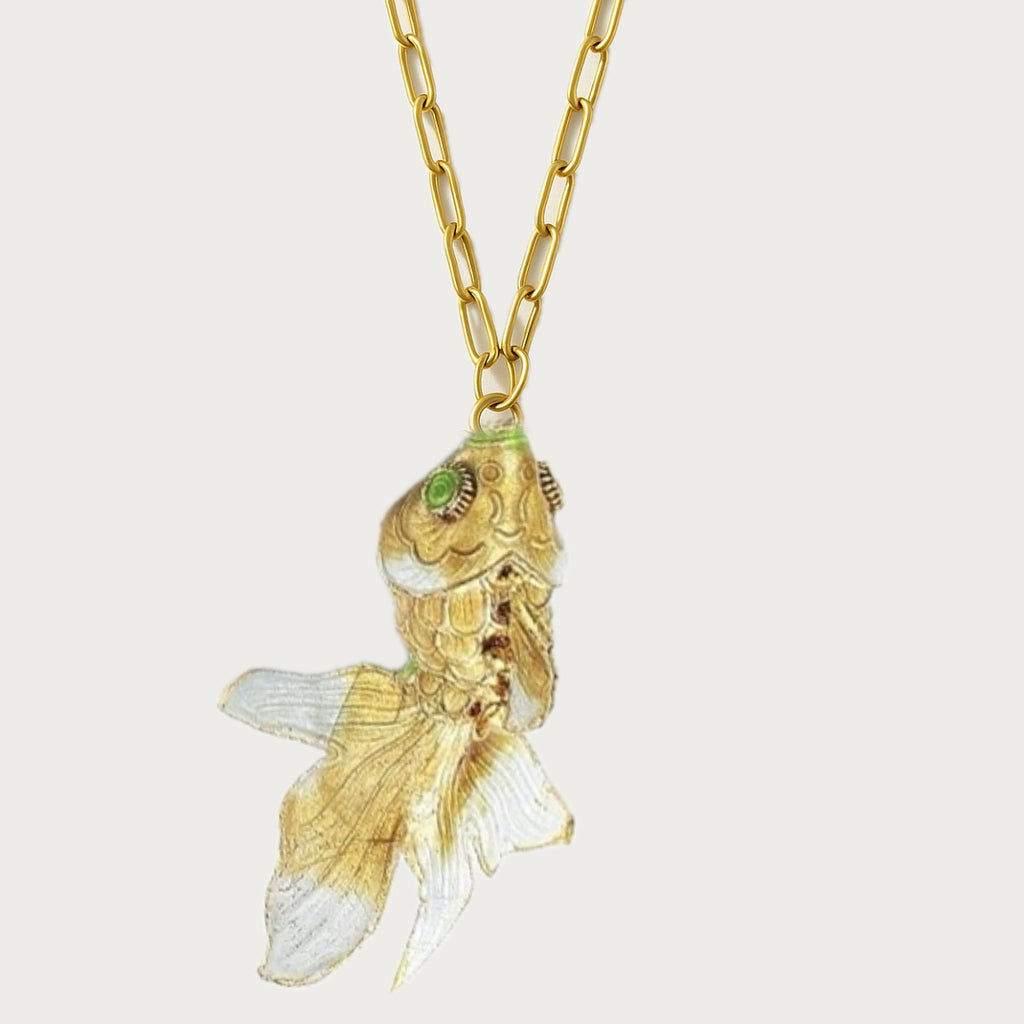Mystic Lagoon Koi Necklace Big