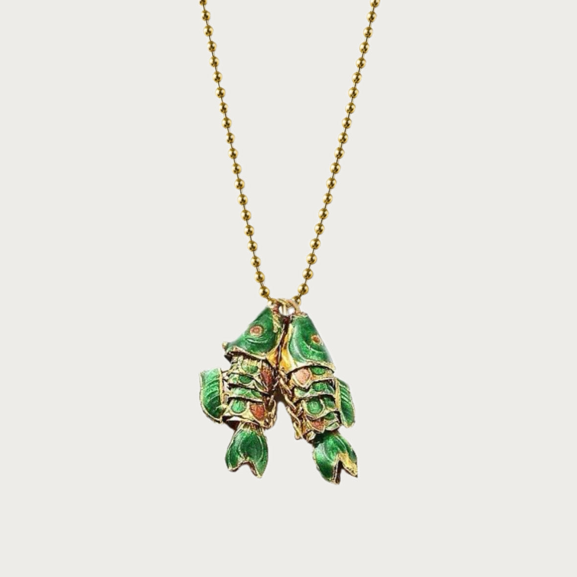 Mystic Lagoon Koi Necklace Mini