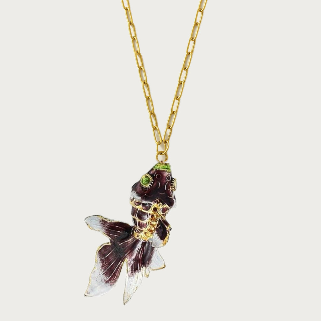 Mystic Lagoon Koi Necklace Small
