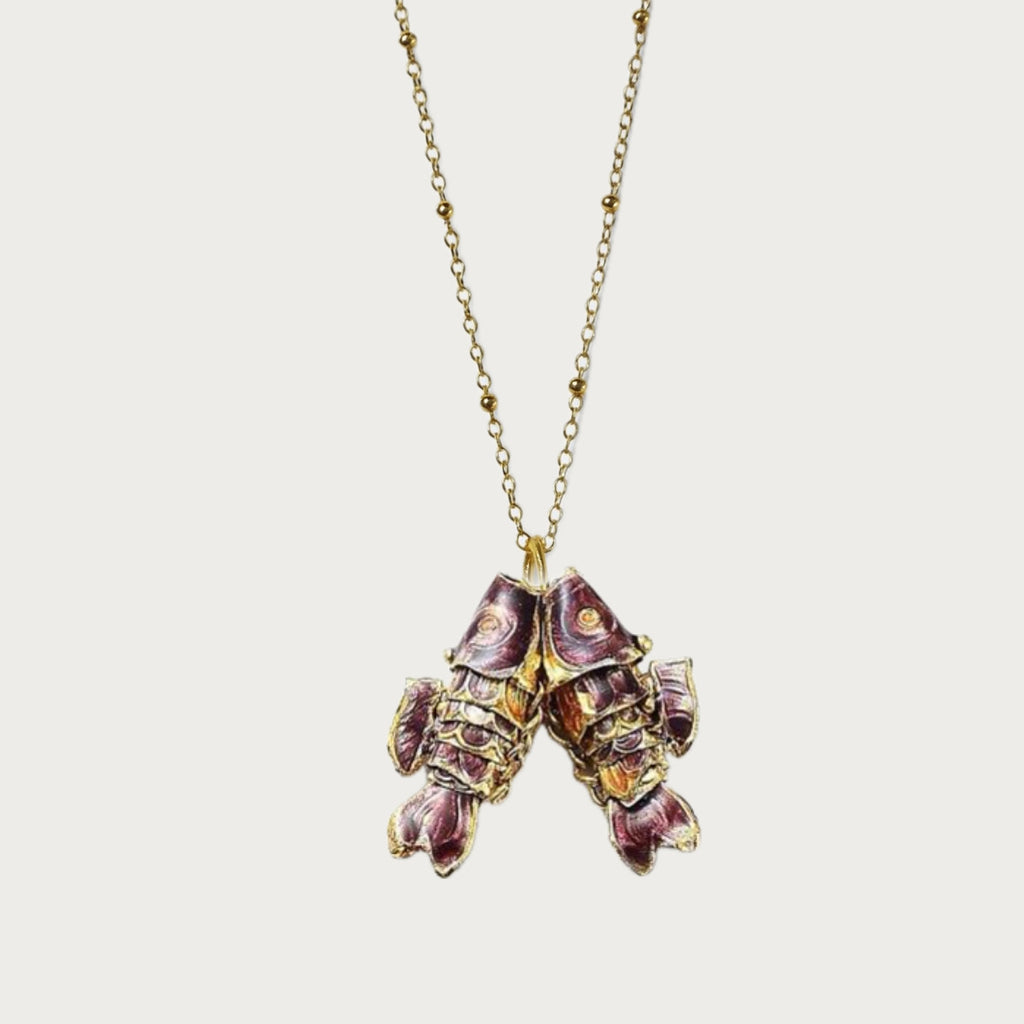 Mystic Lagoon Koi Necklace Mini
