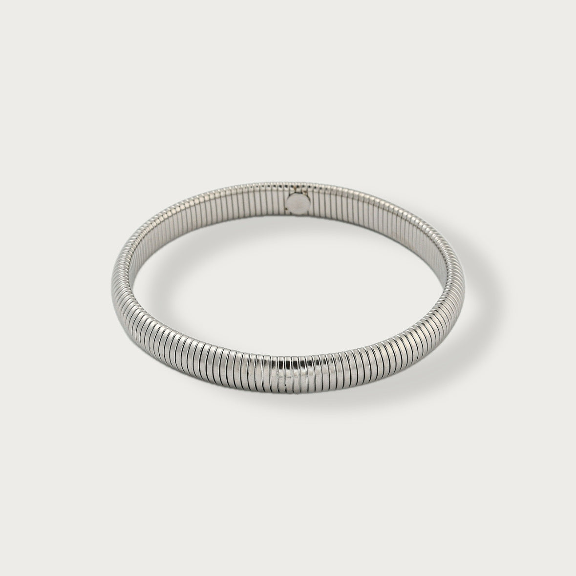 Silver Coil Bangle Mini