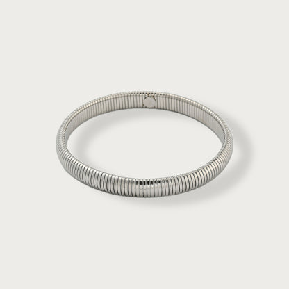 Silver Coil Bangle Mini