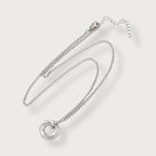 Twist Circle Necklace