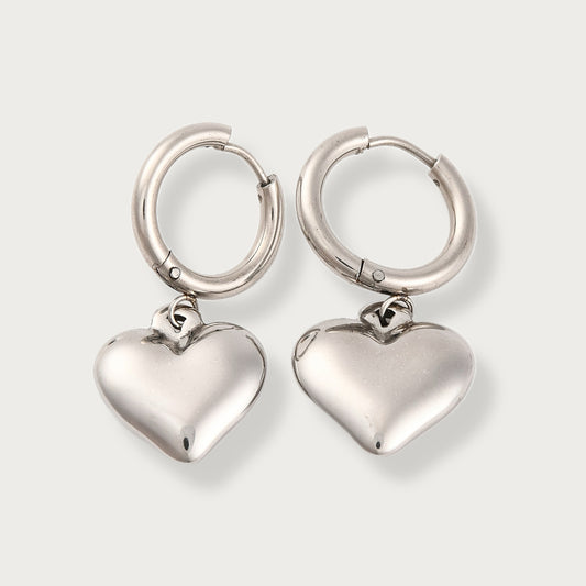 Opulent Heart Earrings