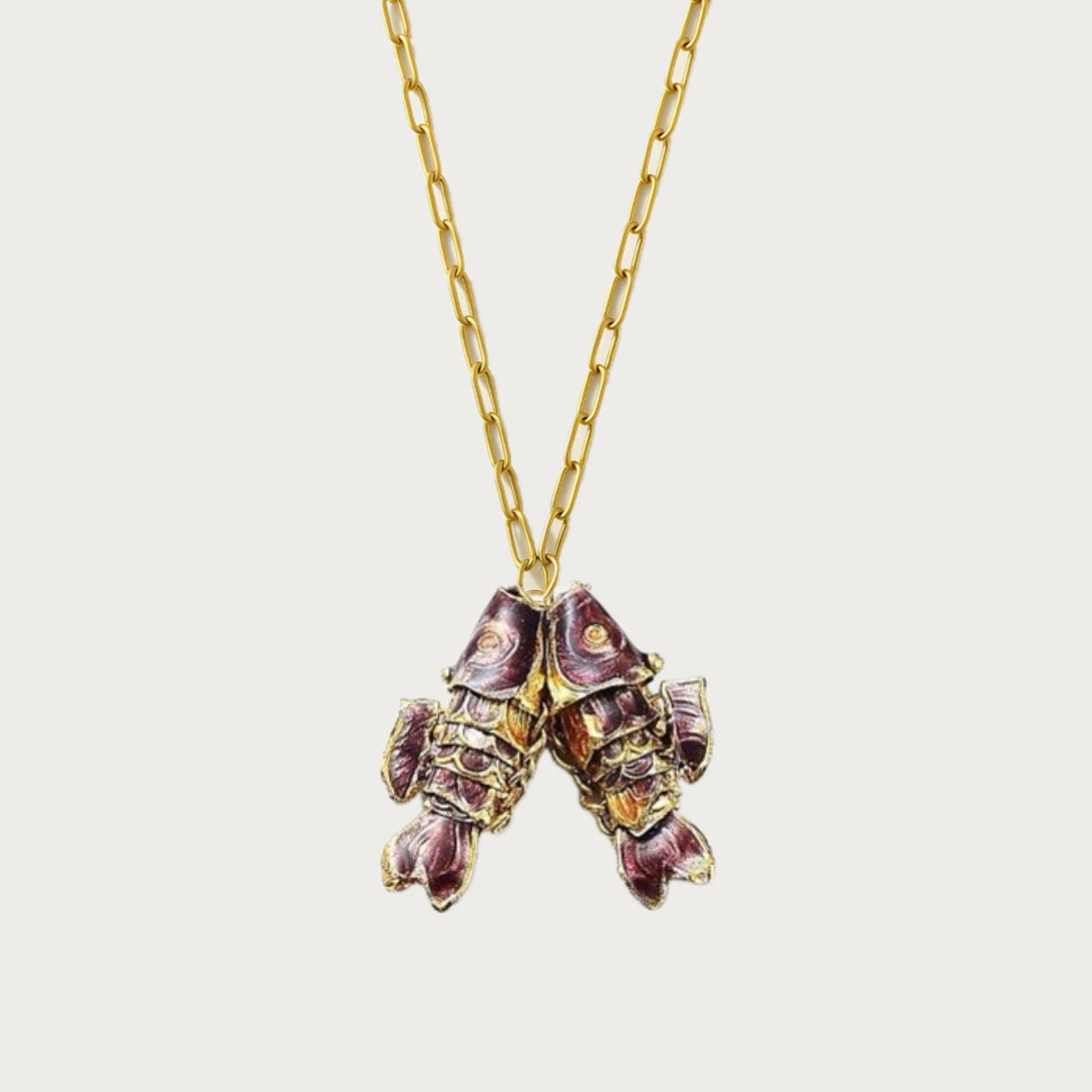 Mystic Lagoon Koi Necklace Mini