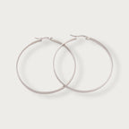 Alessia Flat Hoops