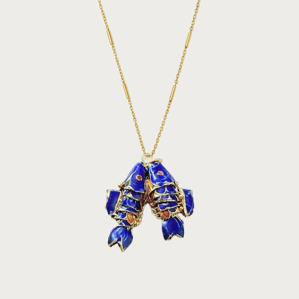 Mystic Lagoon Koi Necklace Mini