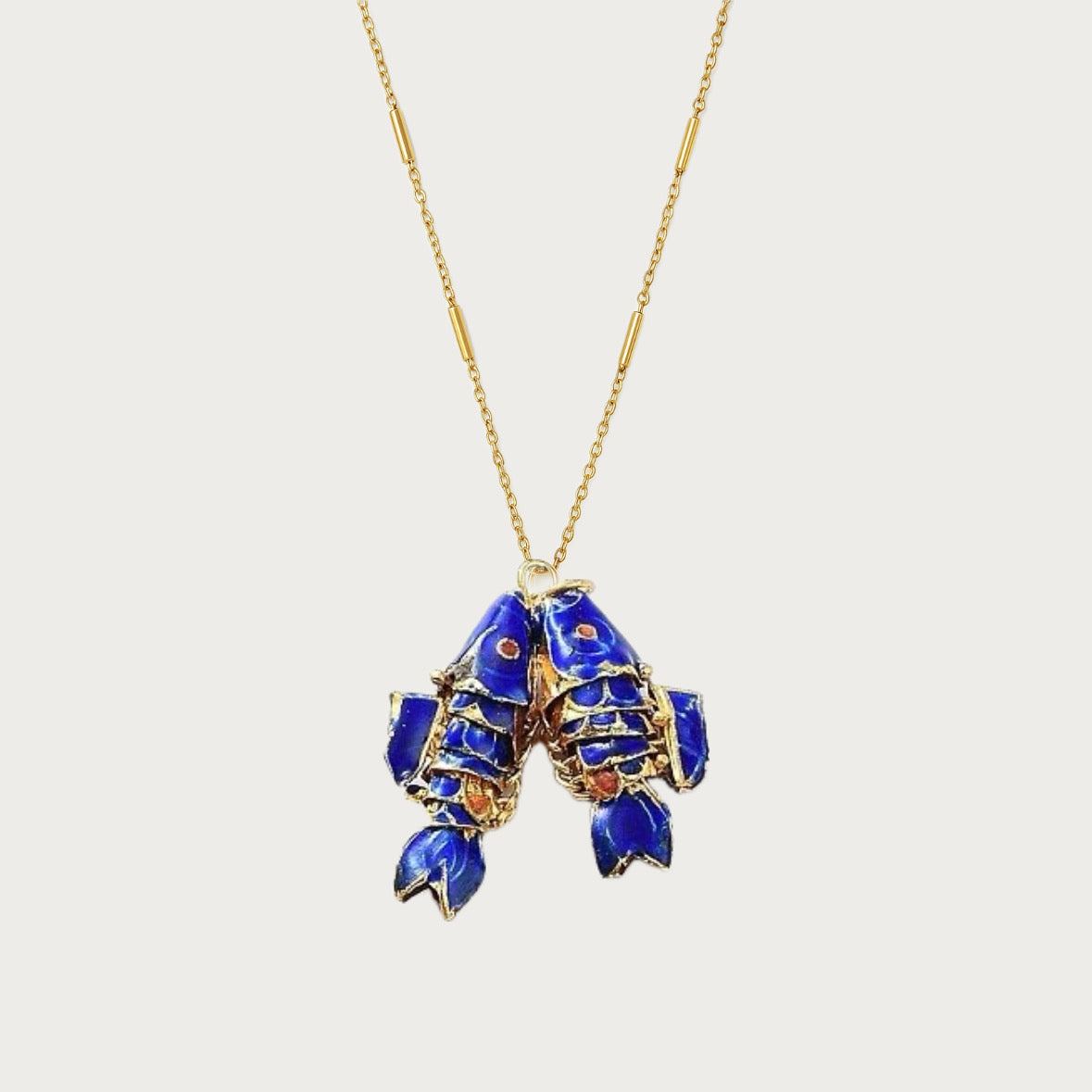 Mystic Lagoon Koi Necklace Mini