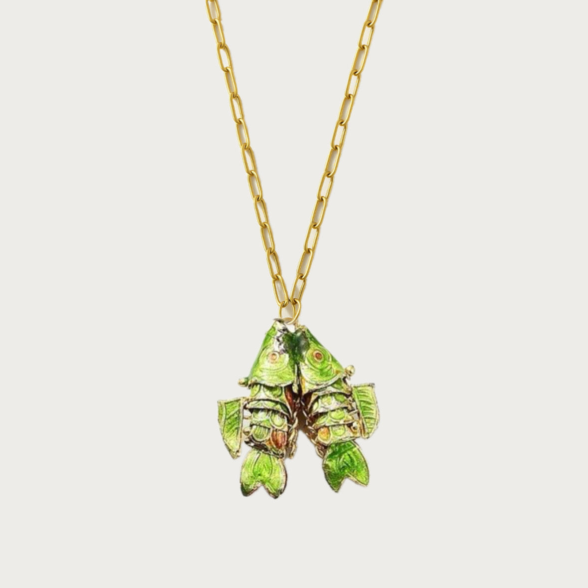 Mystic Lagoon Koi Necklace Mini