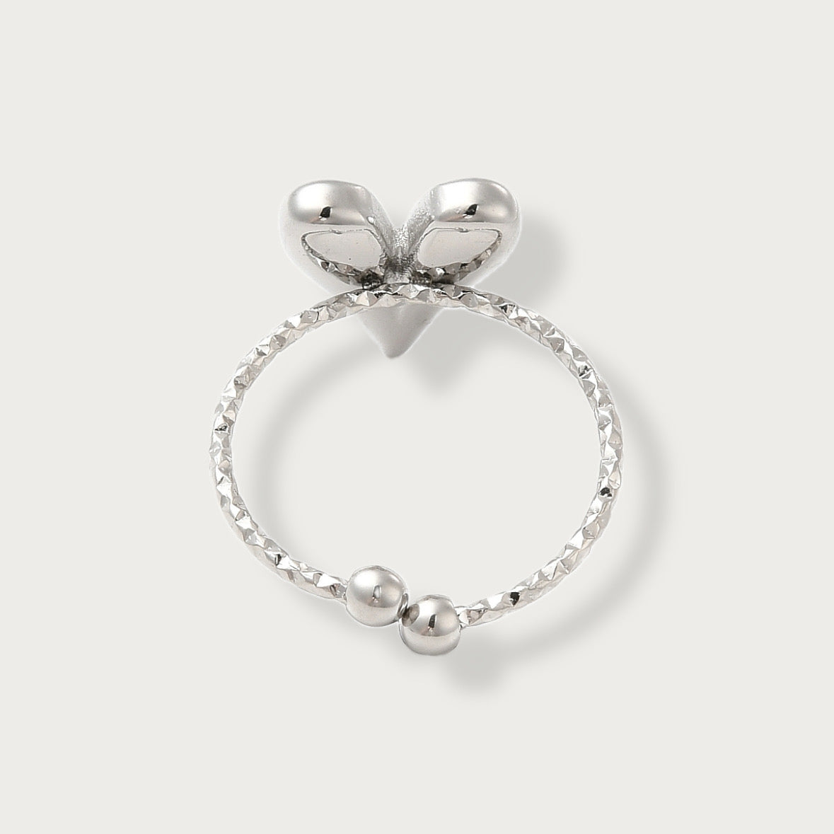 Plummy Heart Ring