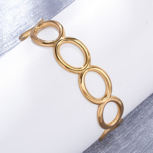 Modern Oval Bracelet