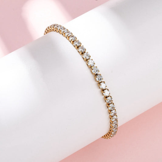 Crystal Line Bracelet