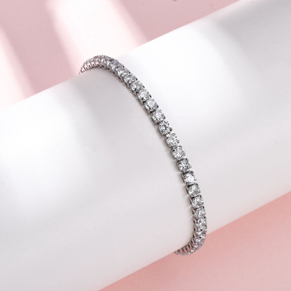 Crystal Line Bracelet