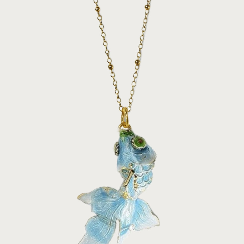Mystic Lagoon Koi Necklace Big