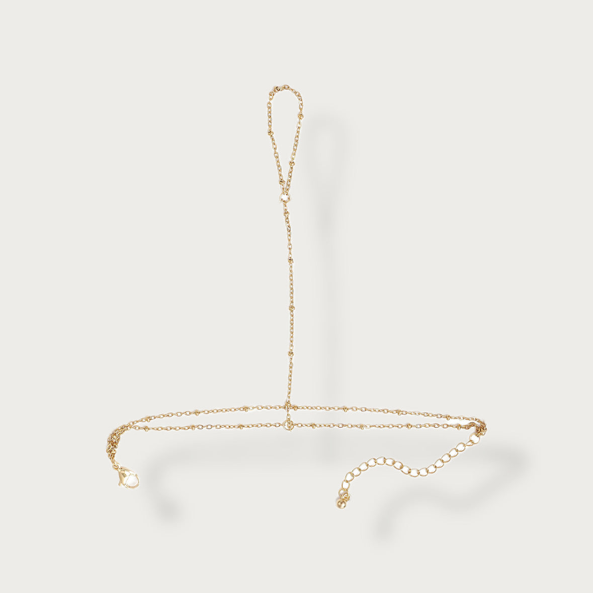 Bridged Gold Bracelet