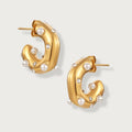Essential Pearl Hoops