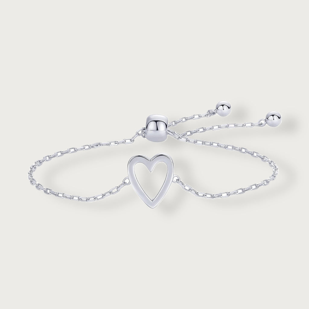 Minimal Heart Bracelet