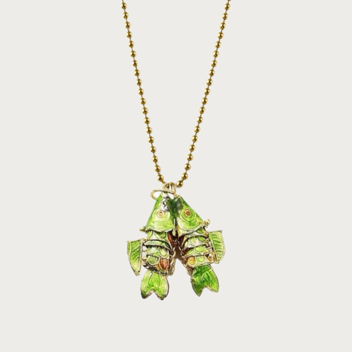 Mystic Lagoon Koi Necklace Mini