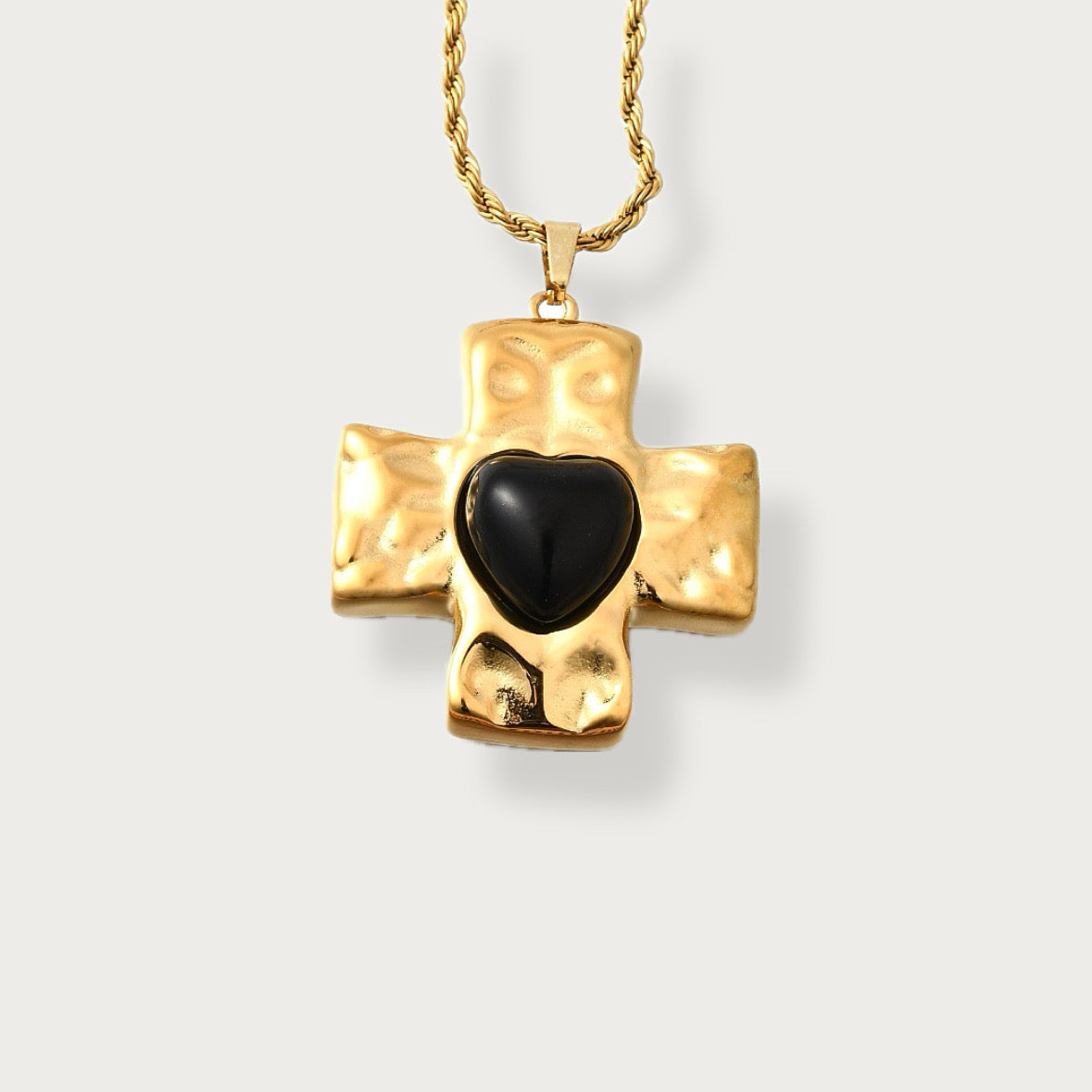 Onyx Reliquary Necklace