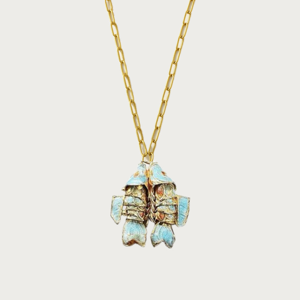 Mystic Lagoon Koi Necklace Mini