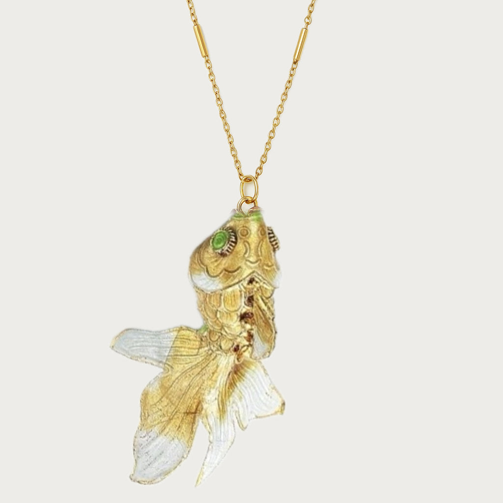 Mystic Lagoon Koi Necklace Big