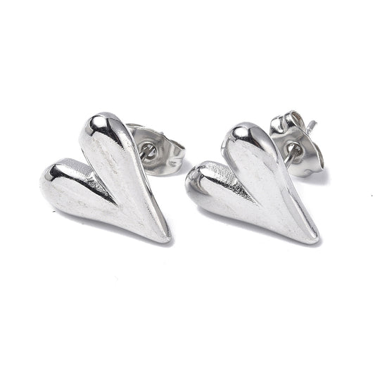 Silver Amore Earrings