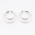 Classic Double Hoops