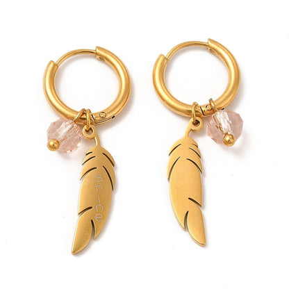 feather earrings