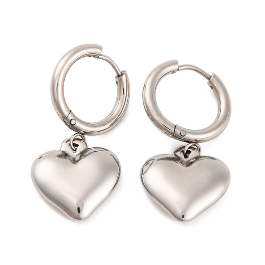 Opulent Heart earrings