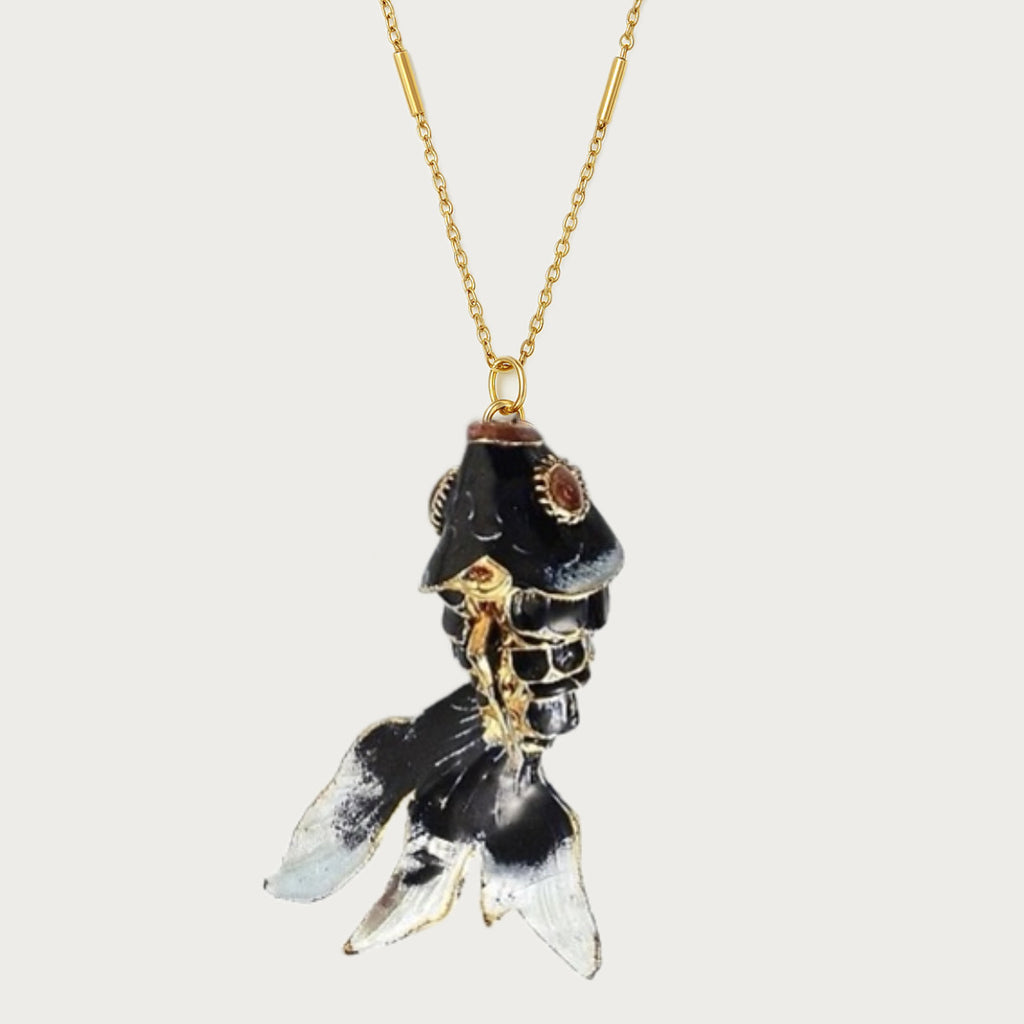 Mystic Lagoon Koi Necklace Big