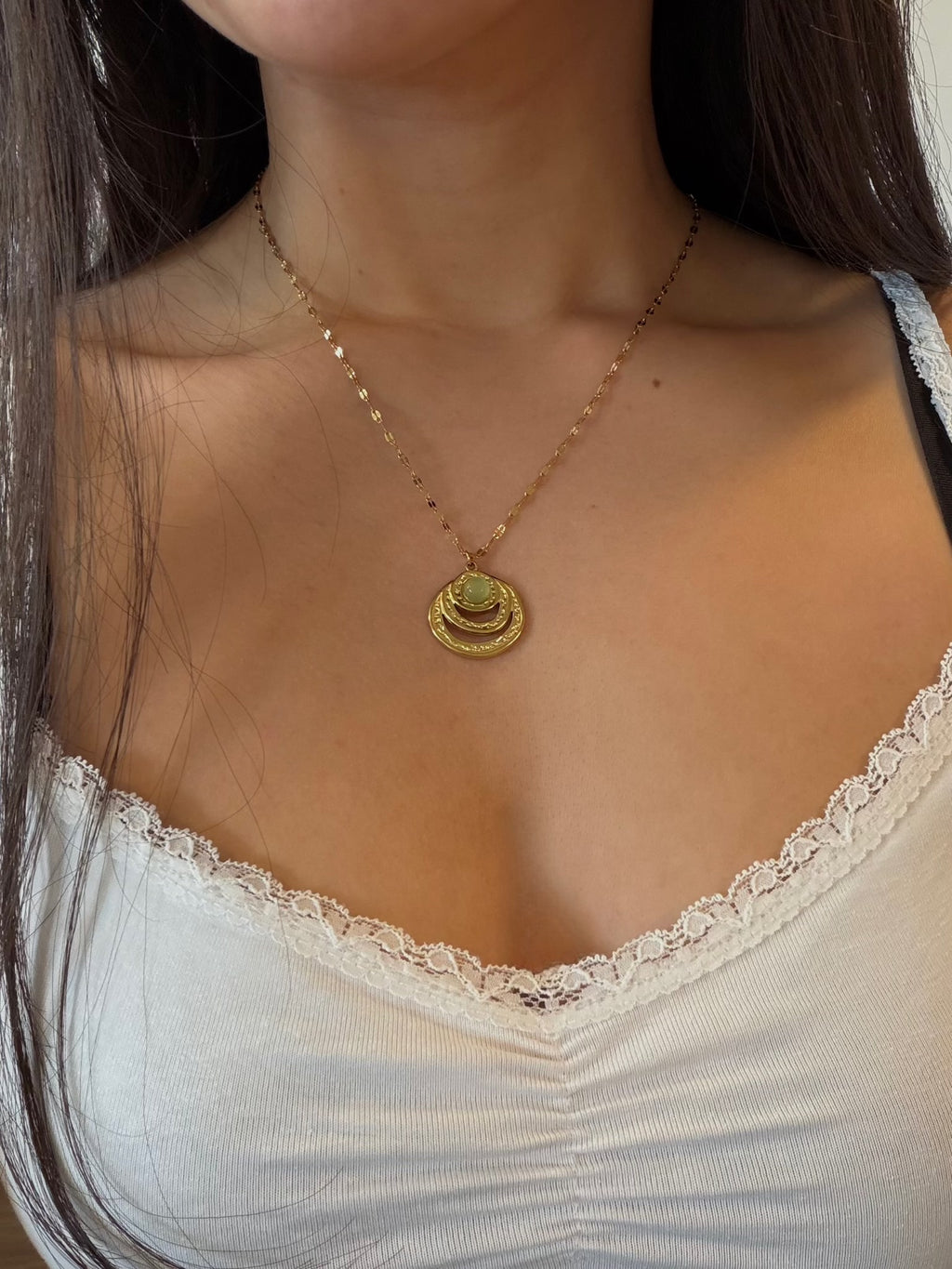 Golden Arc Necklace
