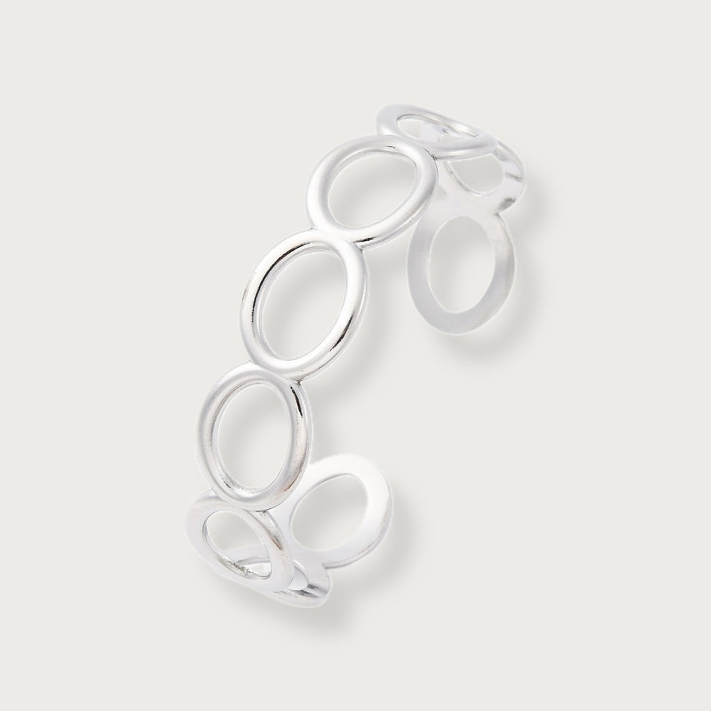 Modern Oval Bangle
