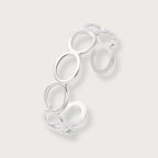 Modern Oval Bangle