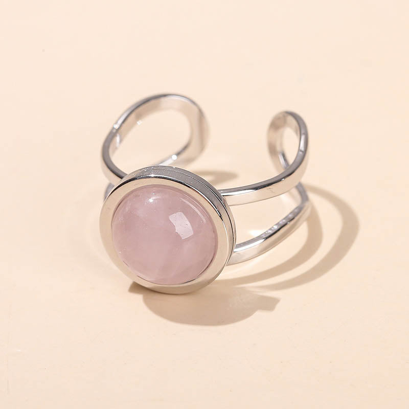 Quartz Prism Ring