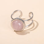 Quartz Prism Ring