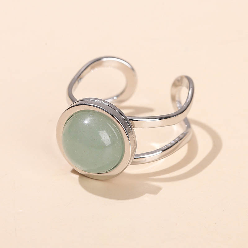 Sage Prism Ring