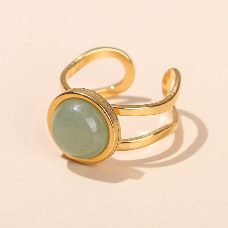 Sage Prism Ring