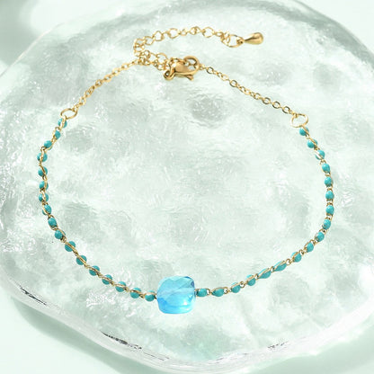 Azure Link Bracelet