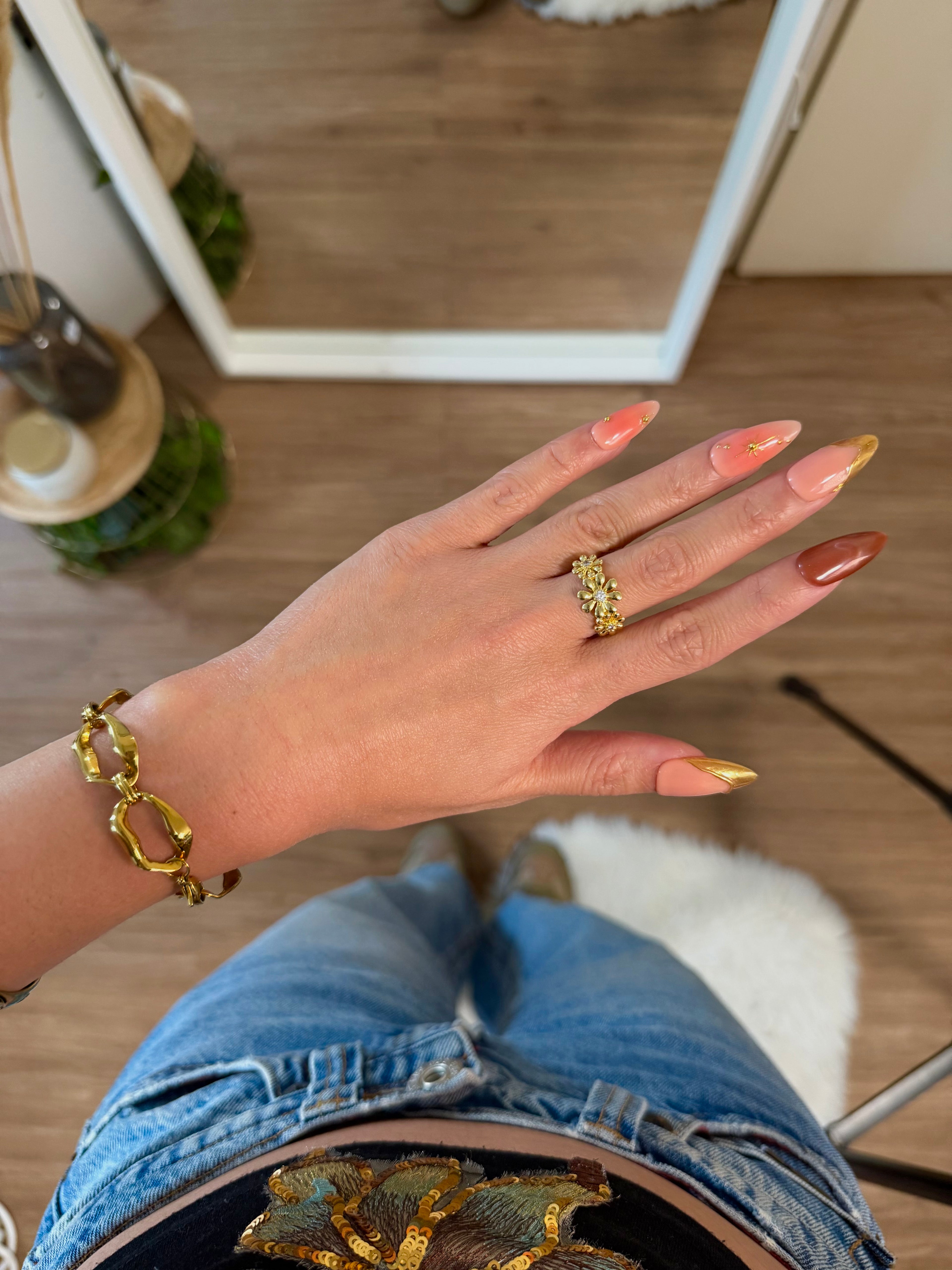 Crystal Bloom Ring