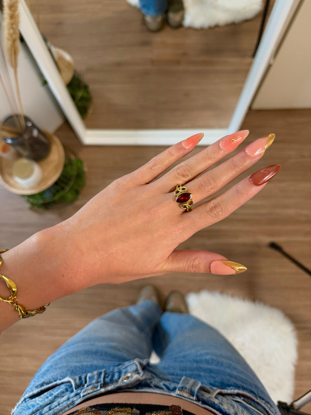 Scarlet Muse Ring