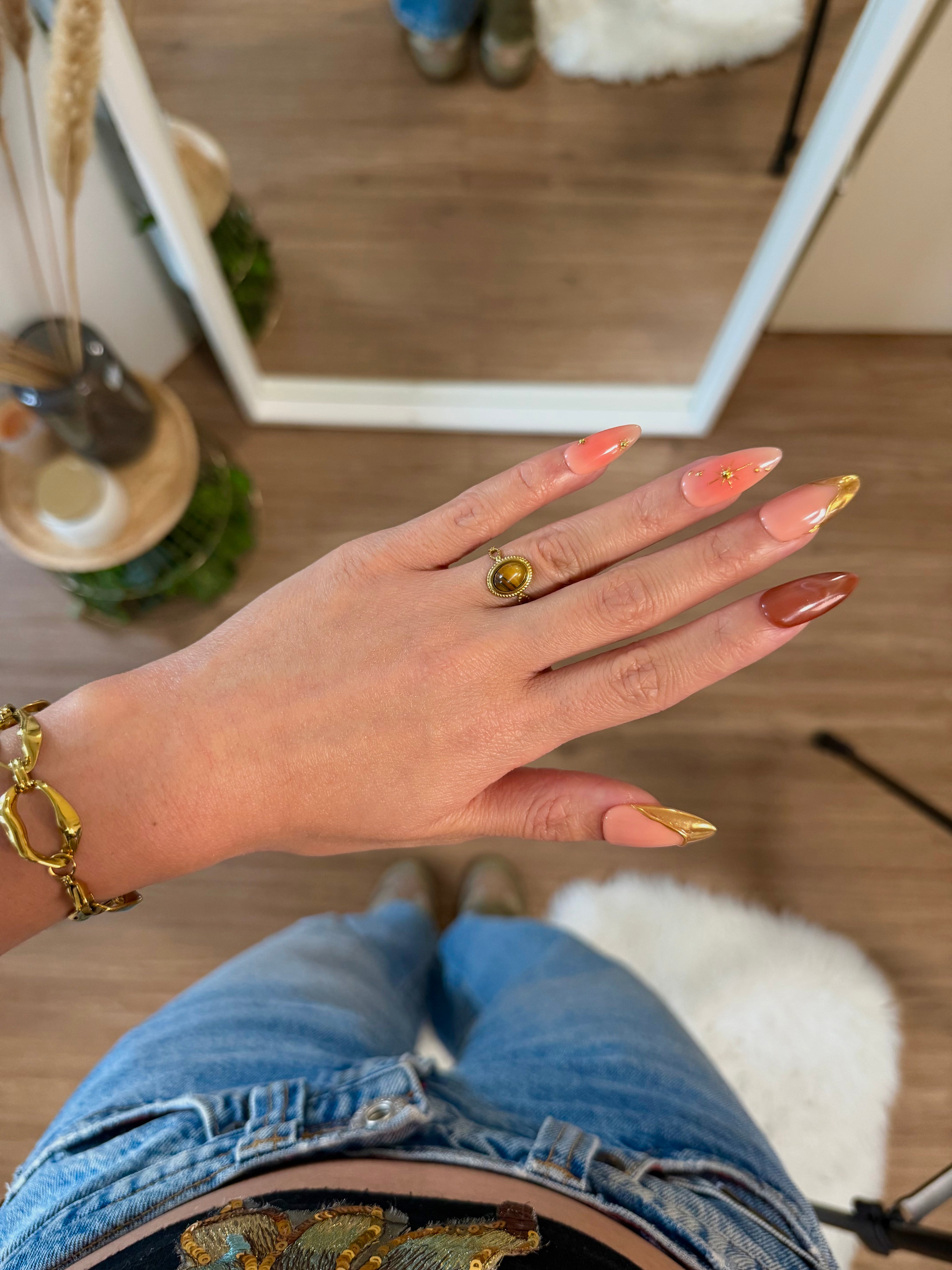 Amberlight Ring