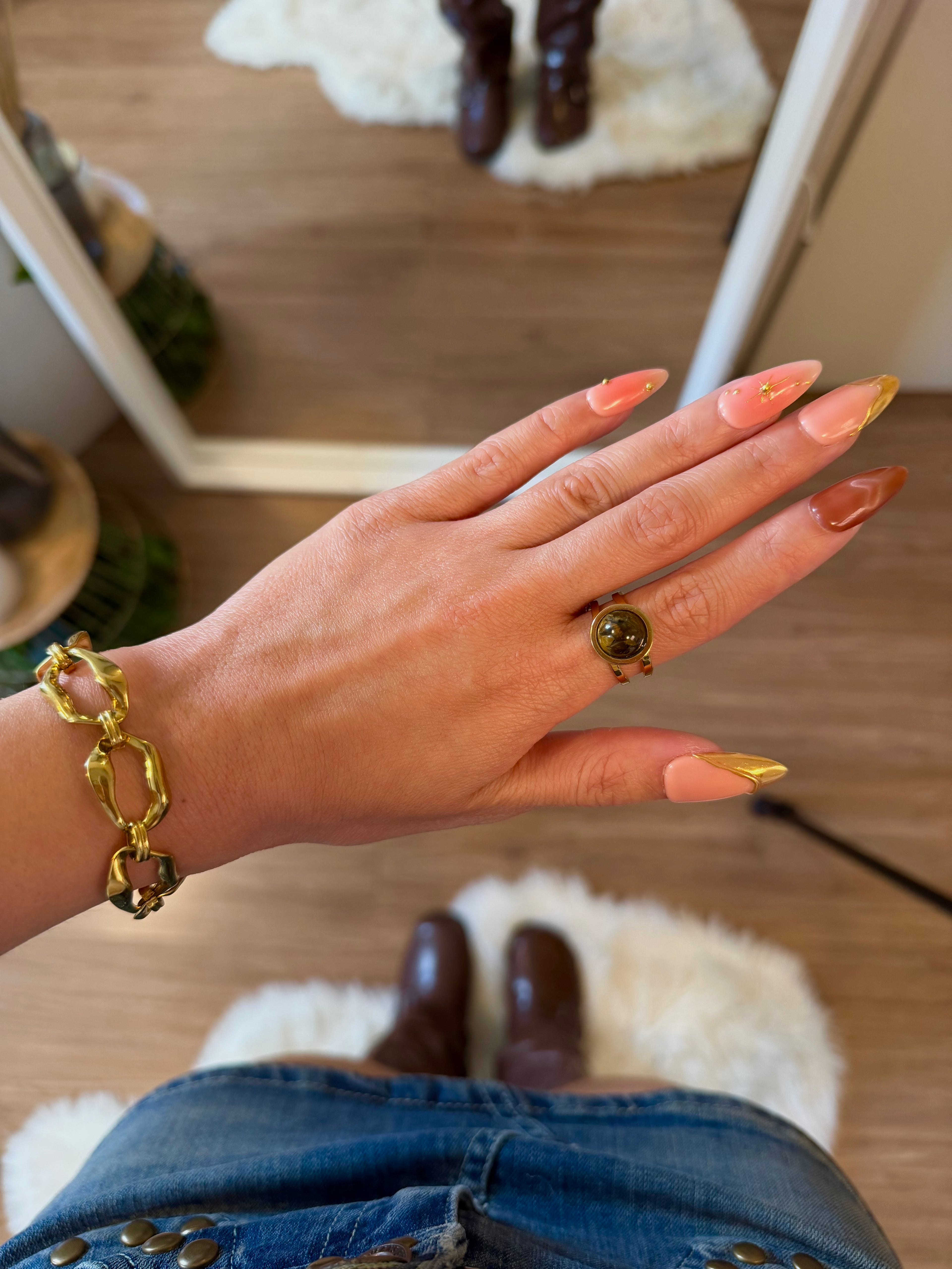 Honey Prism Ring