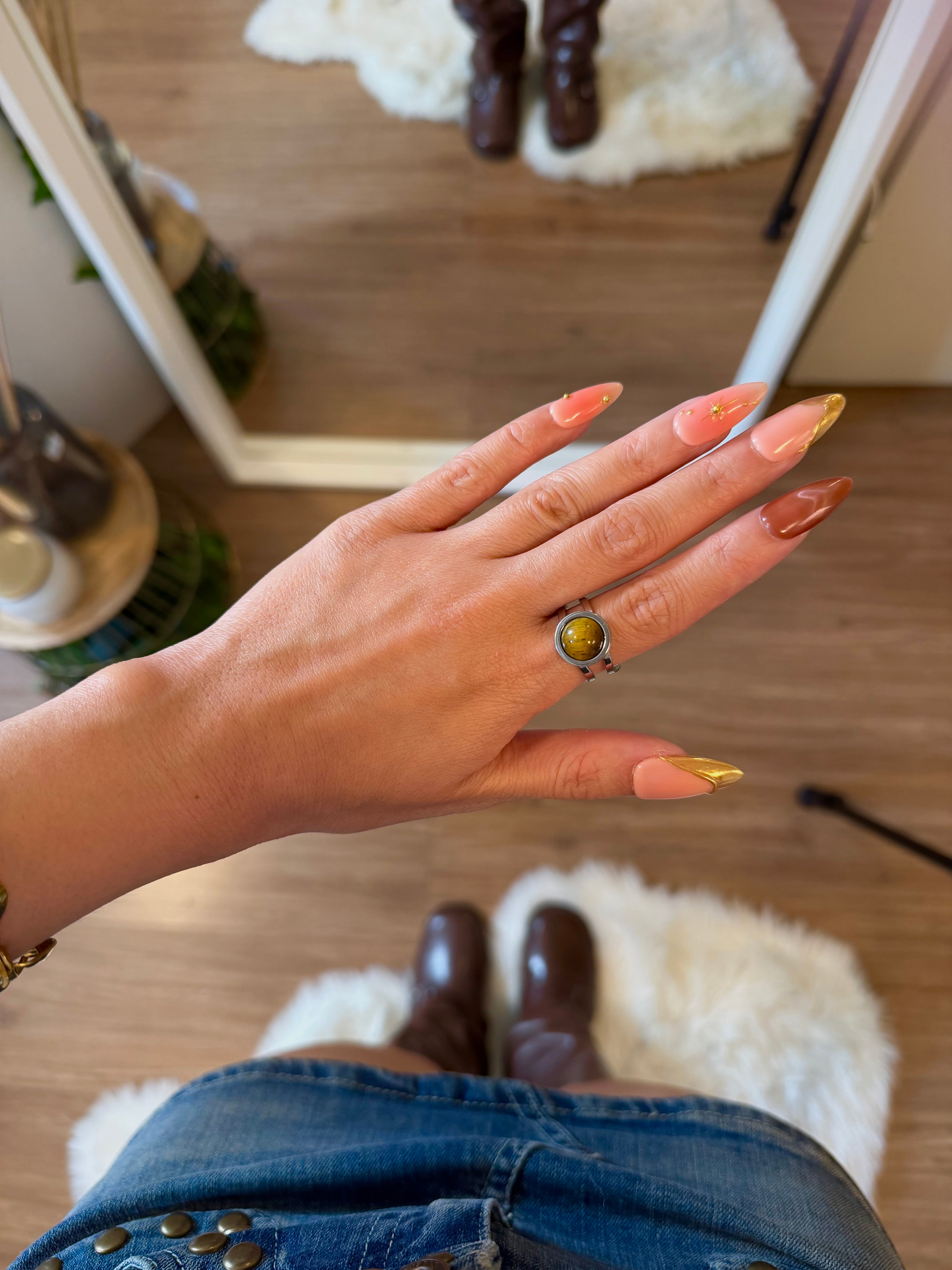 Honey Prism Ring