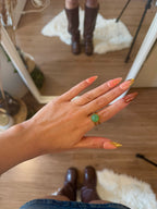 Sage Prism Ring