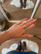 Sage Prism Ring